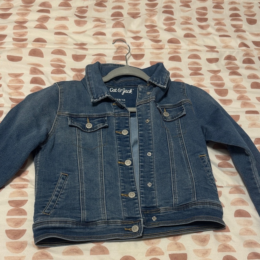 Cat & Jack Classic Blue Jean Jacket for Kids